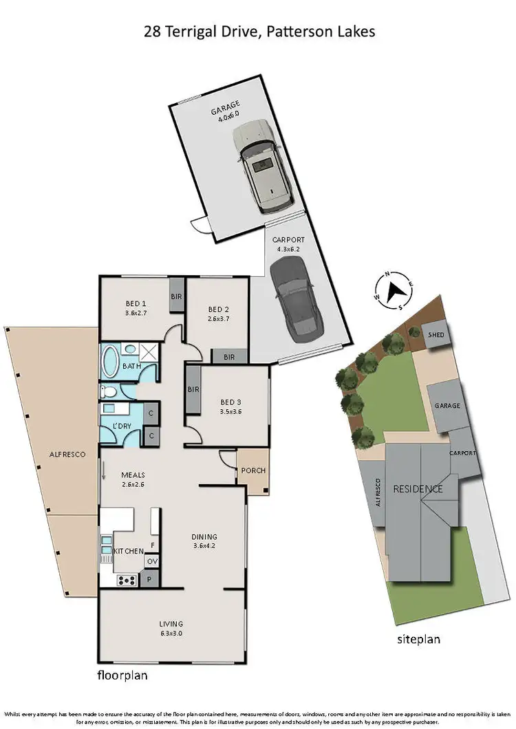 Floorplan of Homely house listing, 28 Terrigal Drive, Patterson Lakes VIC 3197