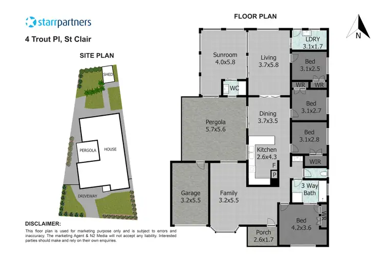 Floorplan of Homely house listing, 4 Trout Place, St Clair NSW 2759