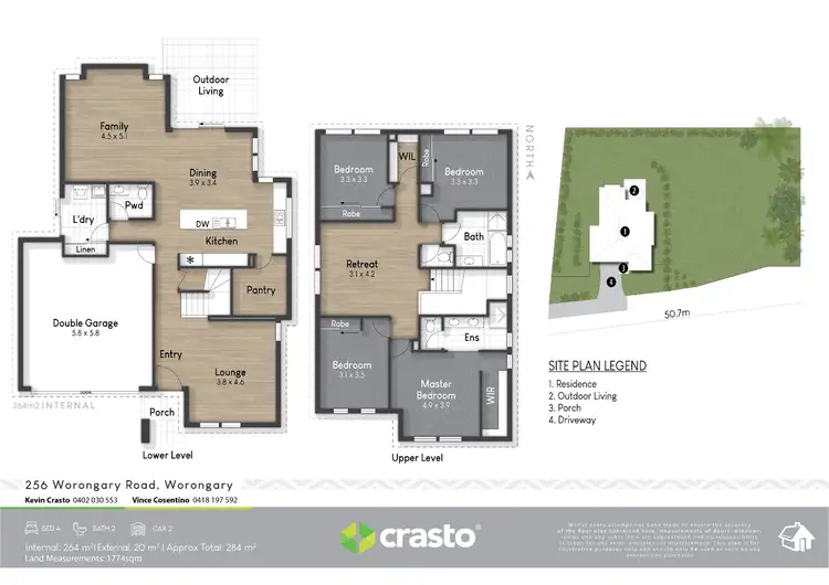 Floorplan of Homely house listing, Lot 1/256 Worongary Road, Worongary QLD 4213