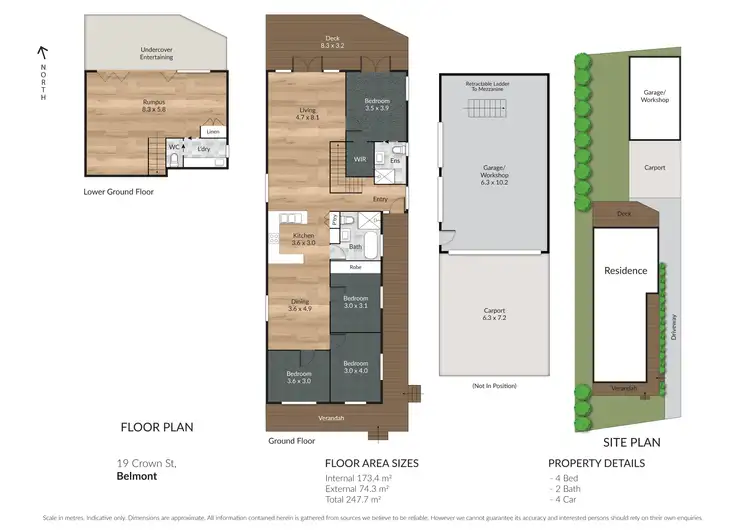 Floorplan of Homely house listing, 19 Crown Street, Belmont NSW 2280