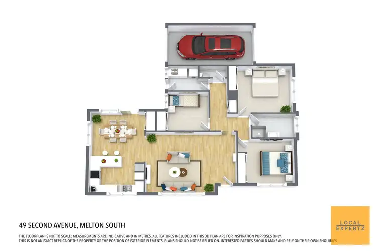 Floorplan of Homely house listing, 49 Second Avenue, Melton South VIC 3338