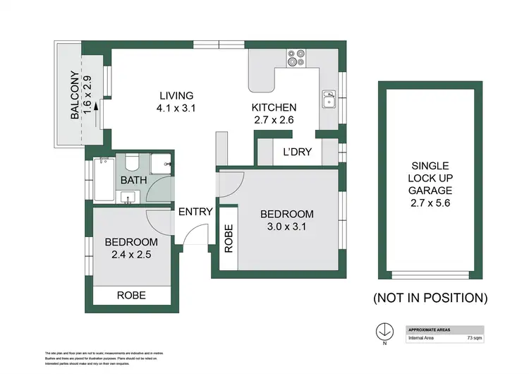 Floorplan of Homely apartment listing, 10/43 Oaks Avenue, Dee Why NSW 2099
