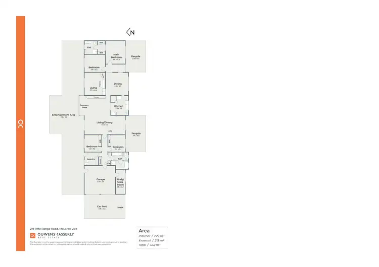 Floorplan of Homely rural property listing, 219 Rifle Range Road, Mclaren Vale SA 5171
