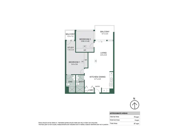 Floorplan of Homely apartment listing, 1613A/160 Grote Street, Adelaide SA 5000