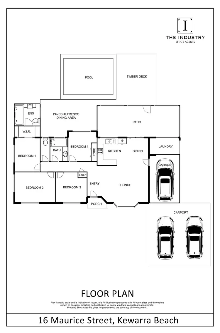 Floorplan of Homely house listing, 16 Maurice Street, Kewarra Beach QLD 4879