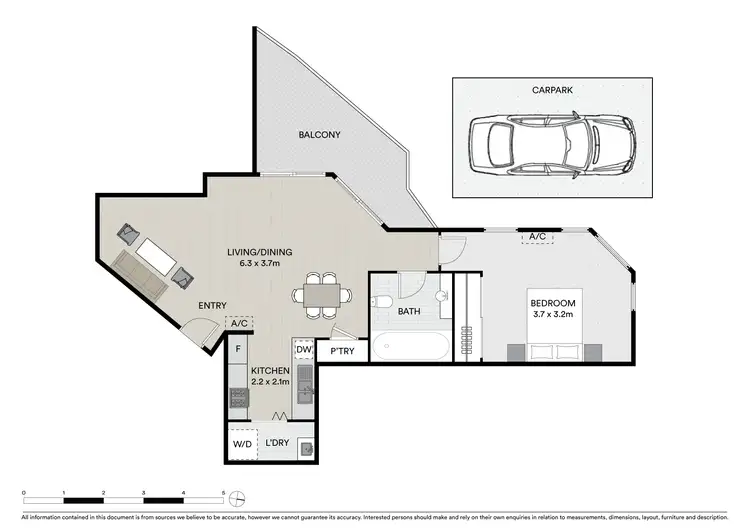 Floorplan of Homely apartment listing, 152/13 Hassall Street, Parramatta NSW 2150
