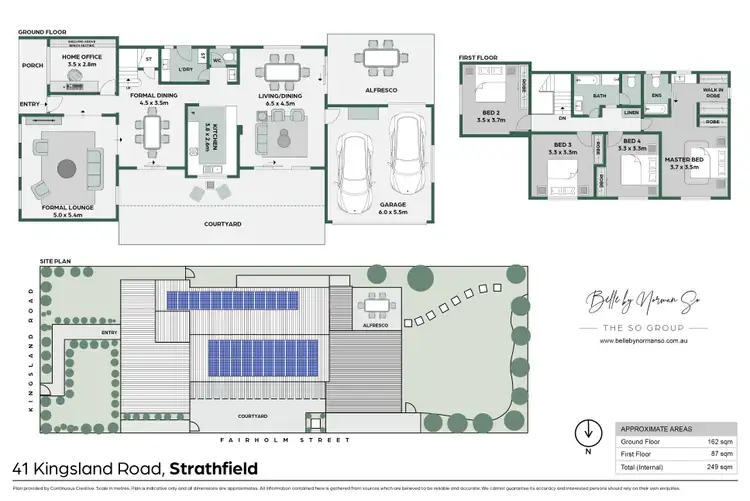 Floorplan of Homely house listing, 41 Kingsland Road, Strathfield NSW 2135