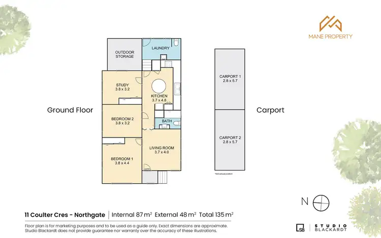 Floorplan of Homely house listing, 11 Coulter Crescent, Northgate QLD 4013