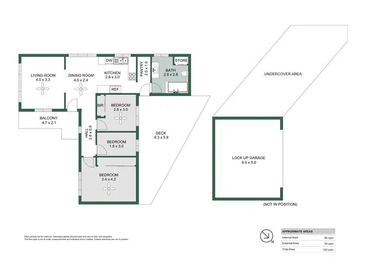 Floorplan of Homely house listing, 10 Central Street, New Lambton NSW 2305