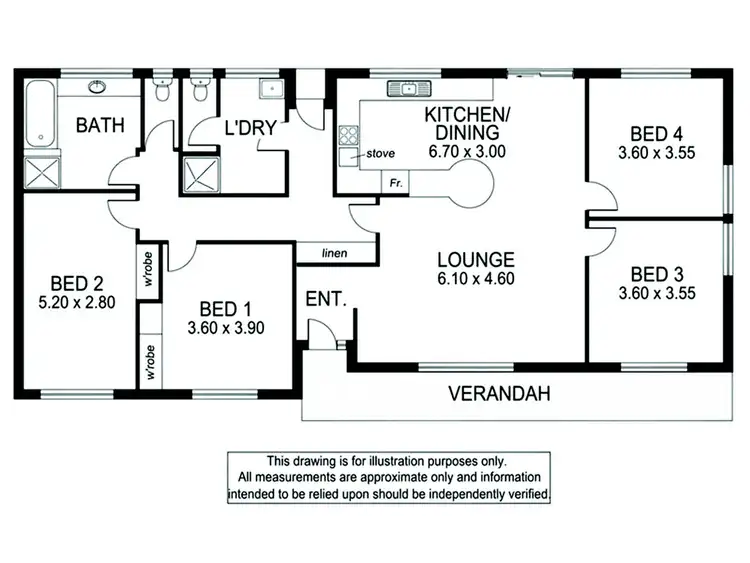 Floorplan of Homely house listing, 22 Casuarina Grove, Nelson VIC 3292