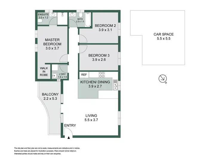 Floorplan of Homely unit listing, 45/106-116 Elizabeth Street, Ashfield NSW 2131