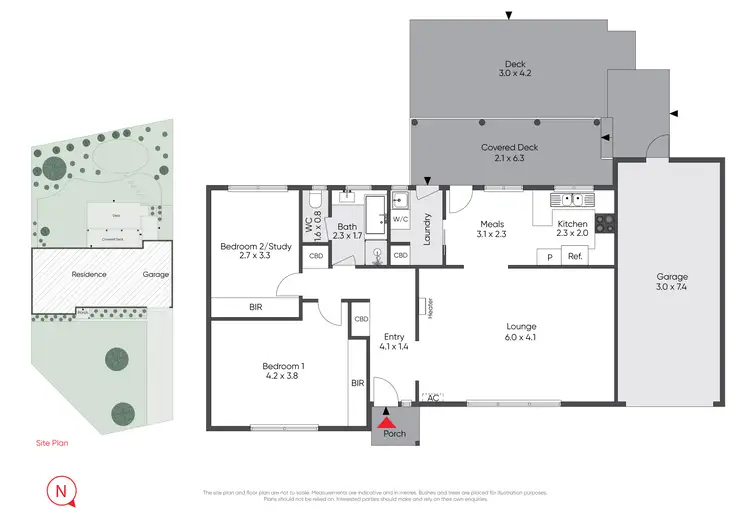 Floorplan of Homely unit listing, 1/75 Eastfield Road, Croydon VIC 3136