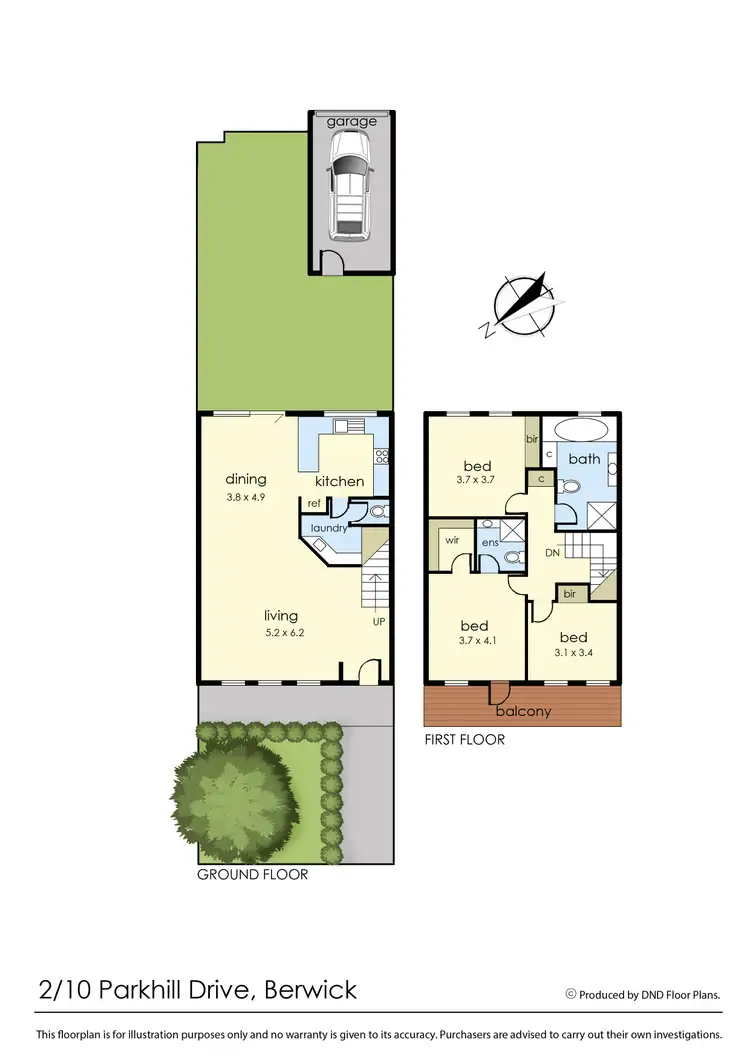 Floorplan of Homely unit listing, 2/10 Parkhill Drive, Berwick VIC 3806