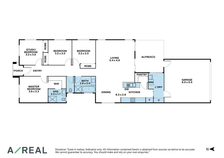 Floorplan of Homely house listing, 26 Maslin Walk, Point Cook VIC 3030