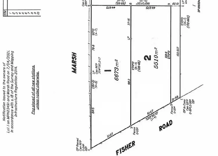 Floorplan of Homely land listing, 74 Fisher Road, Araluen QLD 4570