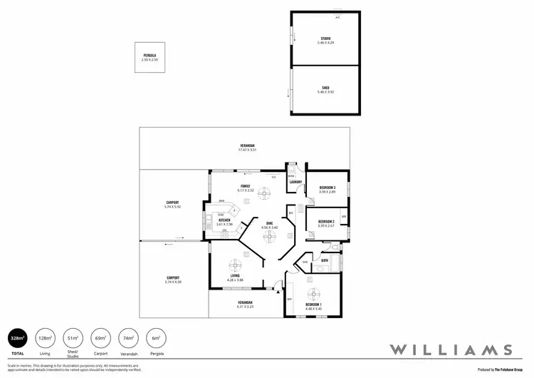 Floorplan of Homely house listing, 10 Enterprise Road, Paralowie SA 5108