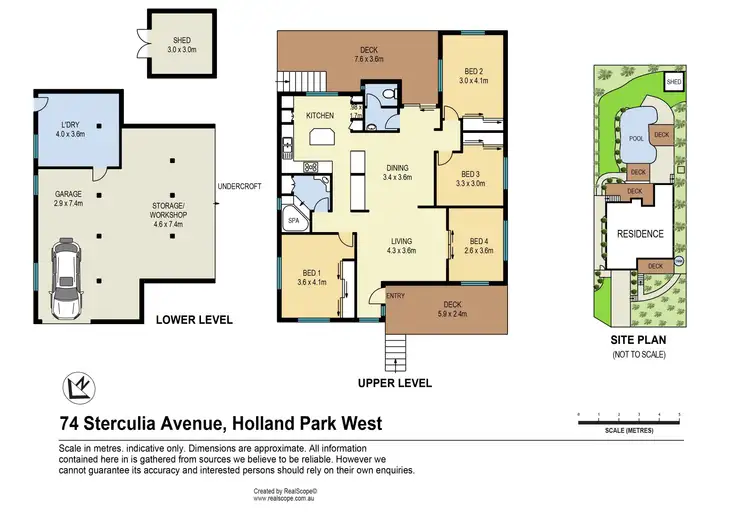Floorplan of Homely house listing, 74 Sterculia Avenue, Holland Park West QLD 4121