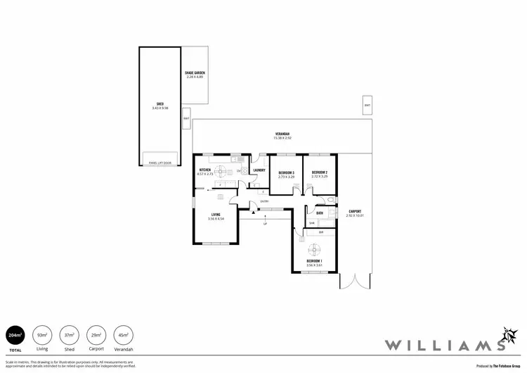 Floorplan of Homely house listing, 18 Petunia Avenue, Pooraka SA 5095
