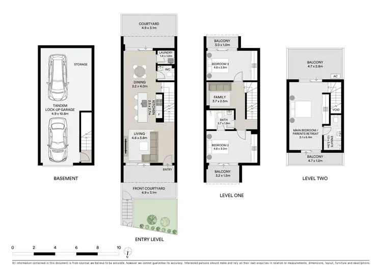 Floorplan of Homely townhouse listing, 7/21 Myrtle Street, Botany NSW 2019