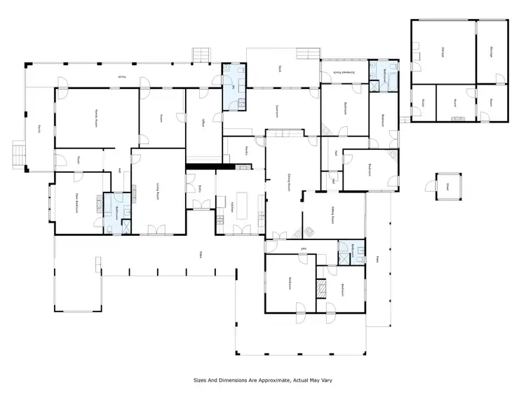 Floorplan of Homely rural property listing, STONEHAVEN | 269 Stonehaven Road, Holbrook NSW 2644