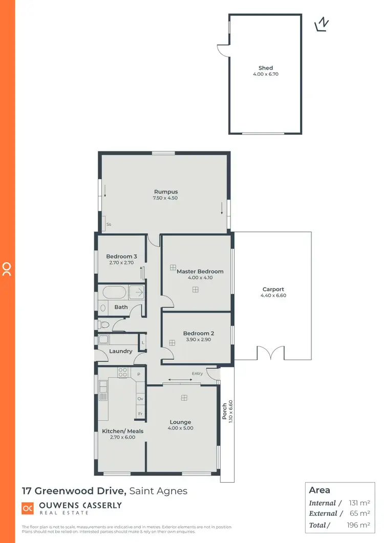 Floorplan of Homely house listing, 17 Greenwood Drive, St Agnes SA 5097