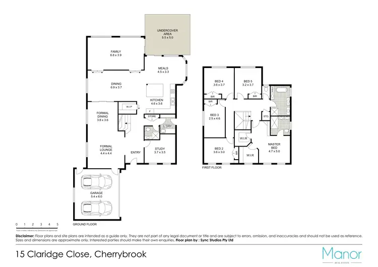 Floorplan of Homely house listing, 15 Claridge Close, Cherrybrook NSW 2126