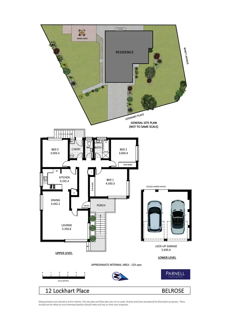 Floorplan of Homely house listing, 12 Lockhart Place, Belrose NSW 2085