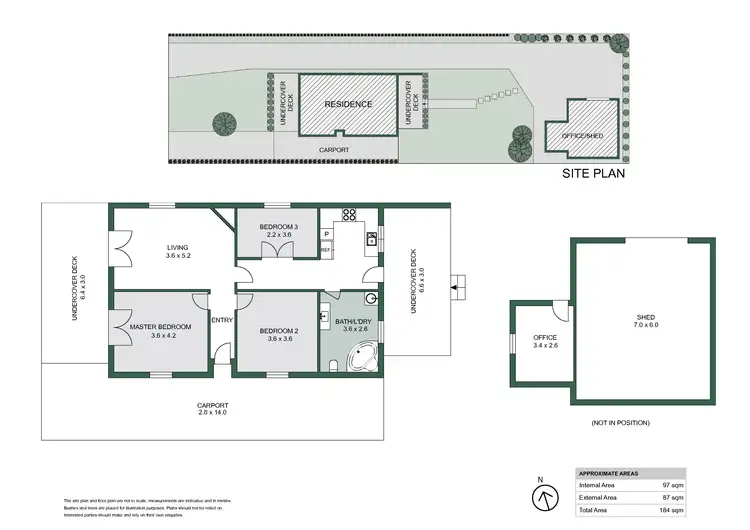 Floorplan of Homely house listing, 14 Vennard Street, Warners Bay NSW 2282