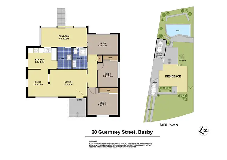 Floorplan of Homely house listing, 20 Guernsey Street, Busby NSW 2168