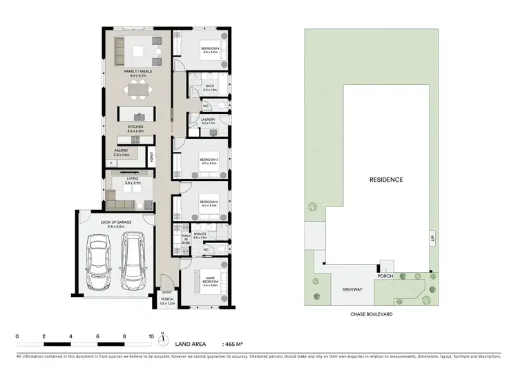 Floorplan of Homely house listing, 73 Chase Boulevard, Alfredton VIC 3350