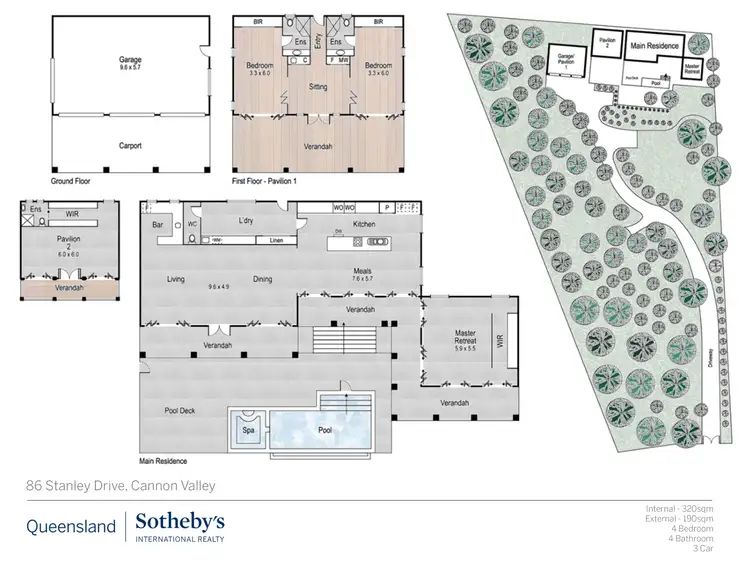 Floorplan of Homely house listing, 86 Stanley Drive, Cannon Valley QLD 4800