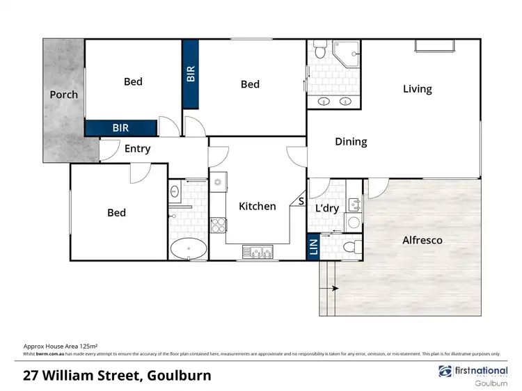 Floorplan of Homely house listing, 27 William Street, Goulburn NSW 2580