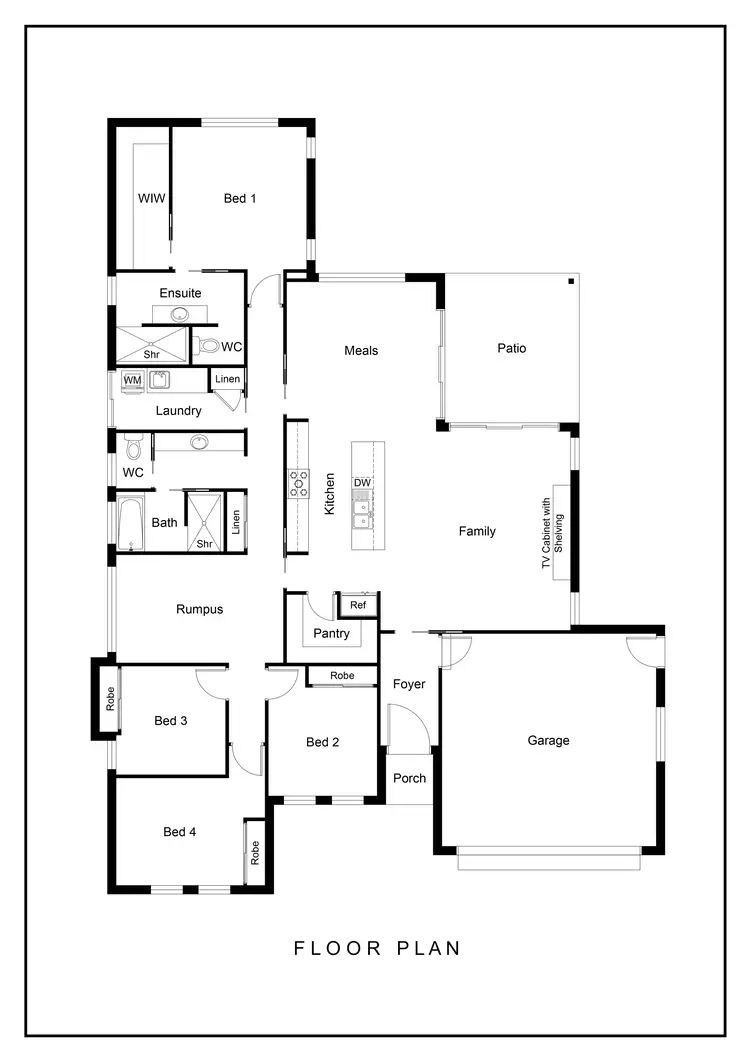 Floorplan of Homely house listing, 13 Nagle Drive, Dubbo NSW 2830