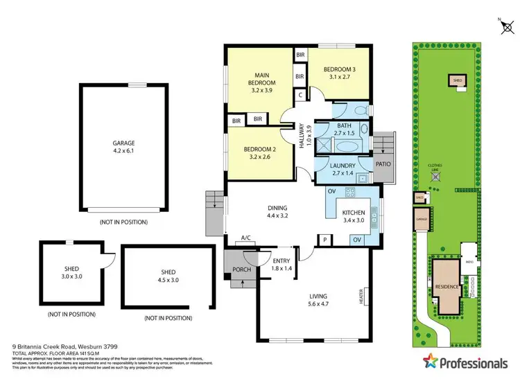 Floorplan of Homely house listing, 9 Britannia Creek Road, Wesburn VIC 3799
