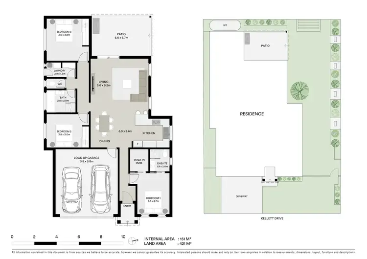 Floorplan of Homely house listing, 18 Kellett Drive, Mudgee NSW 2850