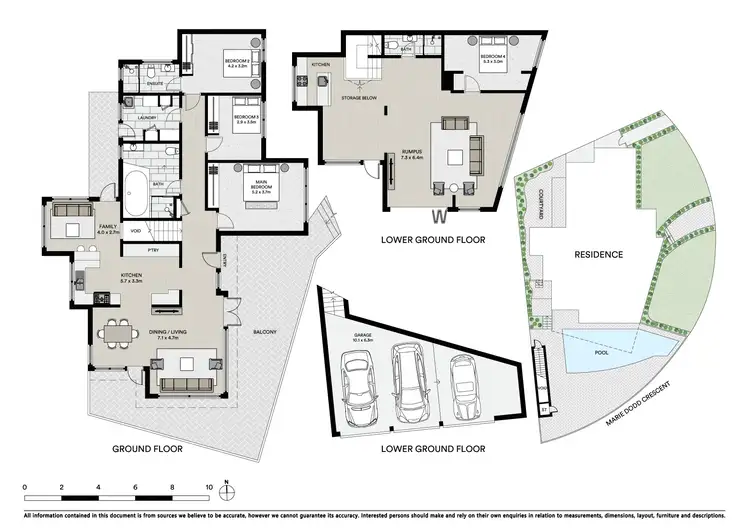 Floorplan of Homely house listing, 8 Marie Dodd Crescent, Blakehurst NSW 2221