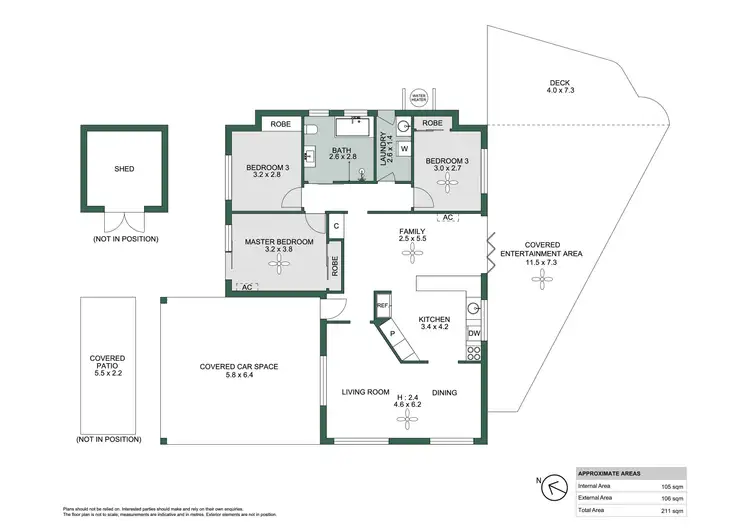 Floorplan of Homely house listing, 13 Mersing Court, Tanah Merah QLD 4128