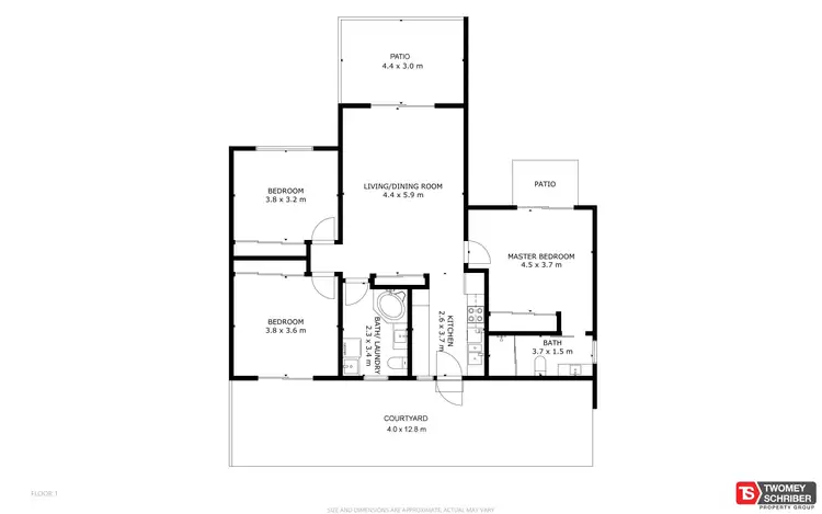 Floorplan of Homely unit listing, 7/3-9 Stratford Parade, Stratford QLD 4870