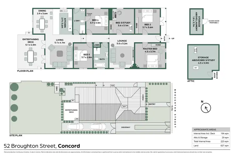 Floorplan of Homely house listing, 52 Broughton Street, Concord NSW 2137
