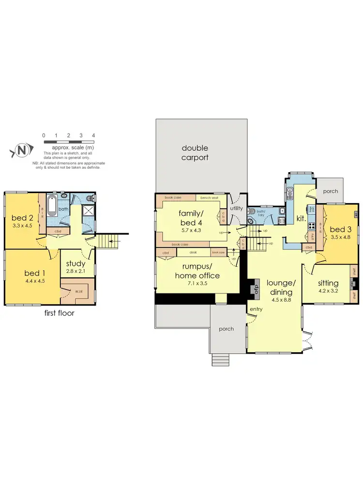 Floorplan of Homely house listing, 222 Research-Warrandyte Road, North Warrandyte VIC 3113