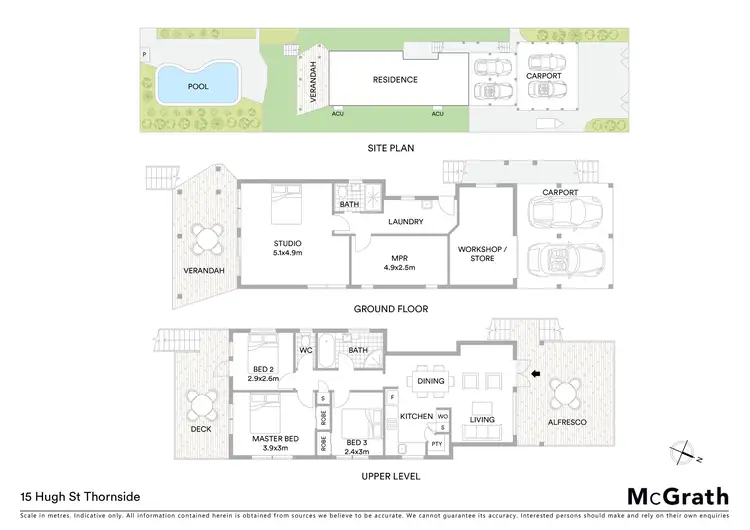 Floorplan of Homely house listing, 15 Hugh Street, Thorneside QLD 4158