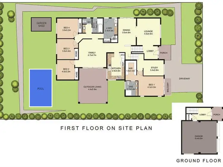 Floorplan of Homely house listing, 143 McFarlane Drive, Kanimbla QLD 4870