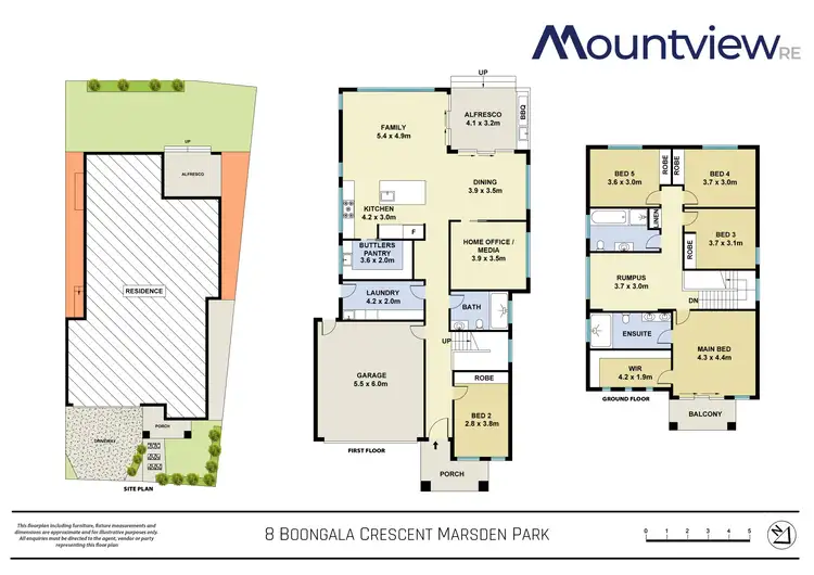 Floorplan of Homely house listing, 8 Boongala Crescent, Marsden Park NSW 2765