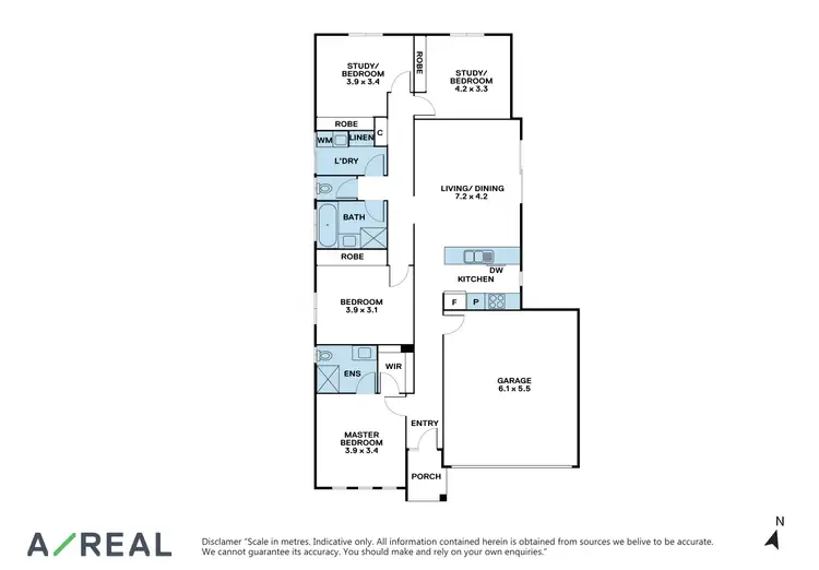 Floorplan of Homely house listing, 20 Muir Way, Mernda VIC 3754