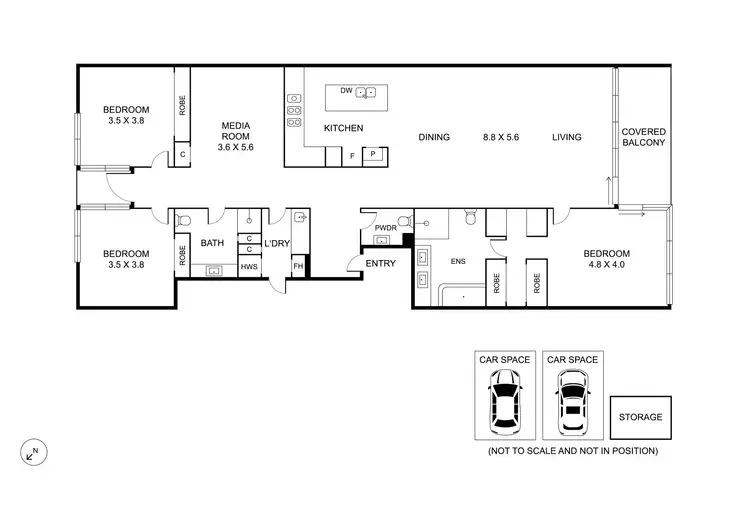 Floorplan of Homely apartment listing, 4/29 Beaconsfield Parade, Port Melbourne VIC 3207