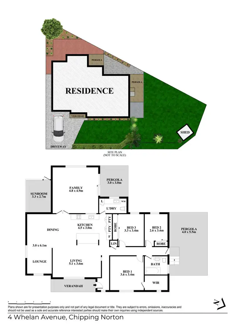Floorplan of Homely house listing, 4 Whelan Avenue, Chipping Norton NSW 2170
