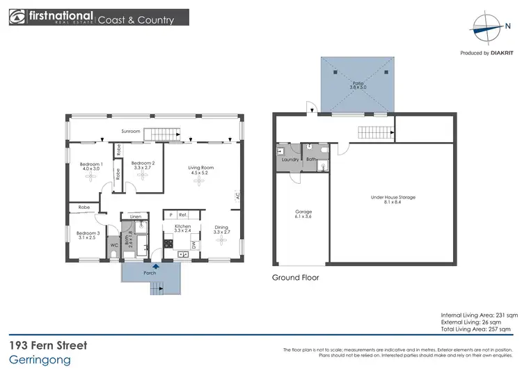 Floorplan of Homely house listing, 193 Fern Street, Gerringong NSW 2534