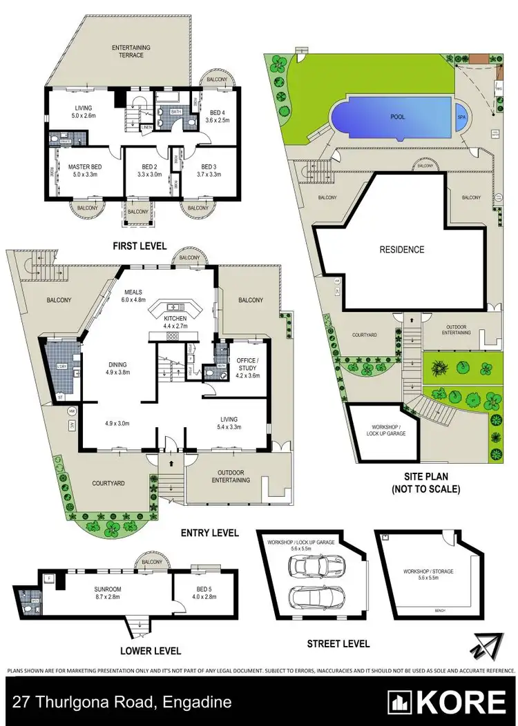 Floorplan of Homely house listing, 27 Thurlgona Road, Engadine NSW 2233