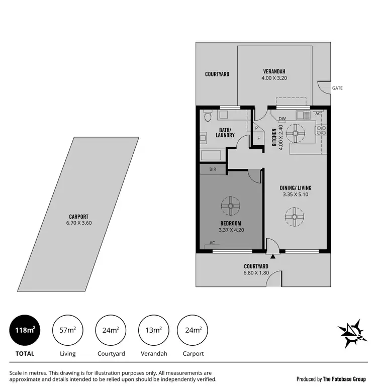 Floorplan of Homely unit listing, 5/31 Dudley Avenue, Daw Park SA 5041