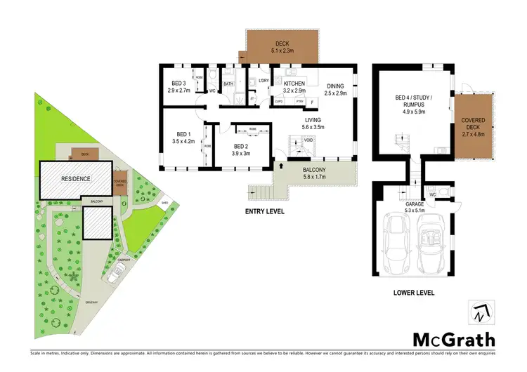Floorplan of Homely house listing, 18 Tarro Close, Hornsby NSW 2077